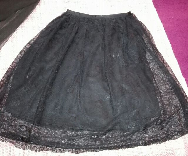 Falda mujer encaje