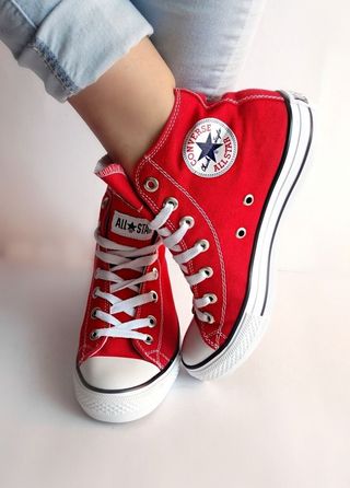 converse rojas altas converse rojas altas