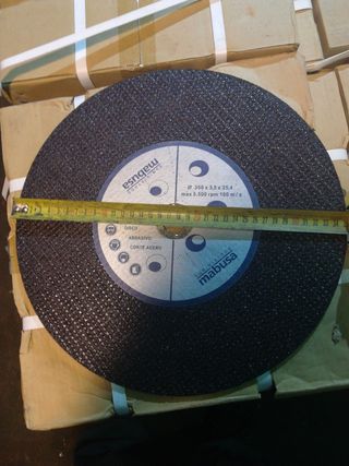 Caja Discos corte  acero 350 x 3.5 x 25.4