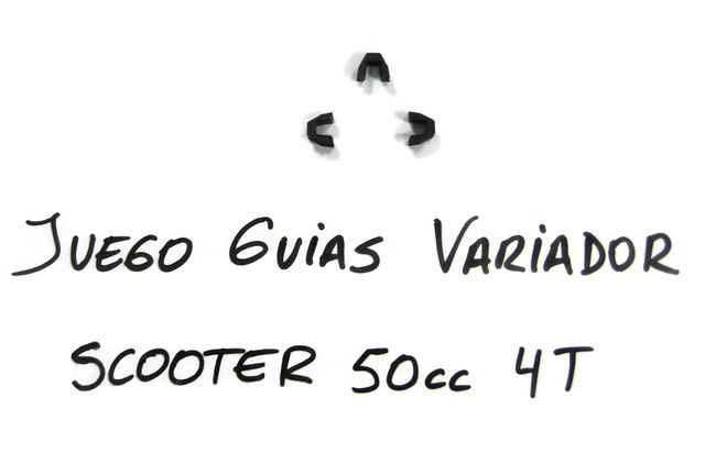JUEGO GUÍAS VARIADOR SCOOTER 50CC 4T