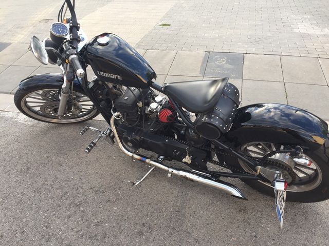 Moto Leonart Bobber 125 C De Seda Mano Por 2 500 En Cervelló Moto Leonart Bobber 125 C