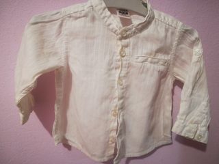 camisa blanca bebe zara