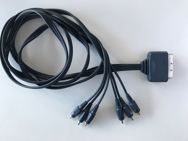 Cable Euroconector a 6x RCA