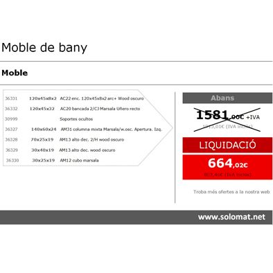 Conjunto de mueble de baño Kyrya