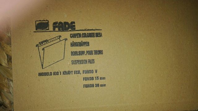 30 carpetas colgantes