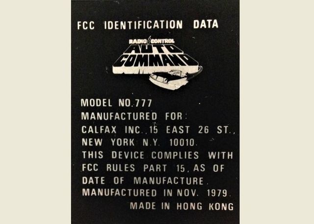 Auto radiocomandata Pontiac Firebird Collector