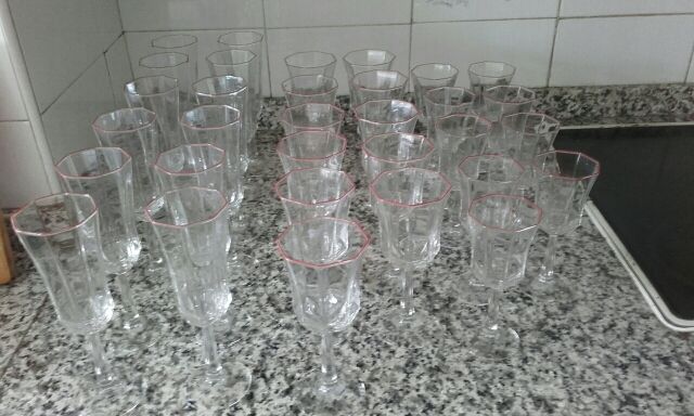 copas de cristal