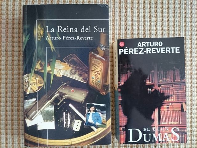 Lote 2 libros Arturo Pérez Reverte
