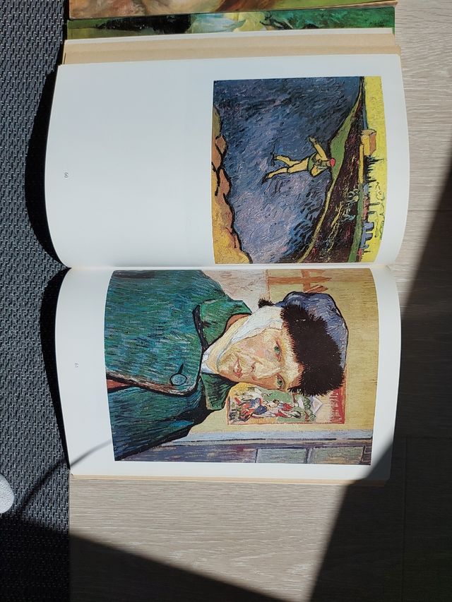 2 libros de pintores: RENOIR y DEGAS