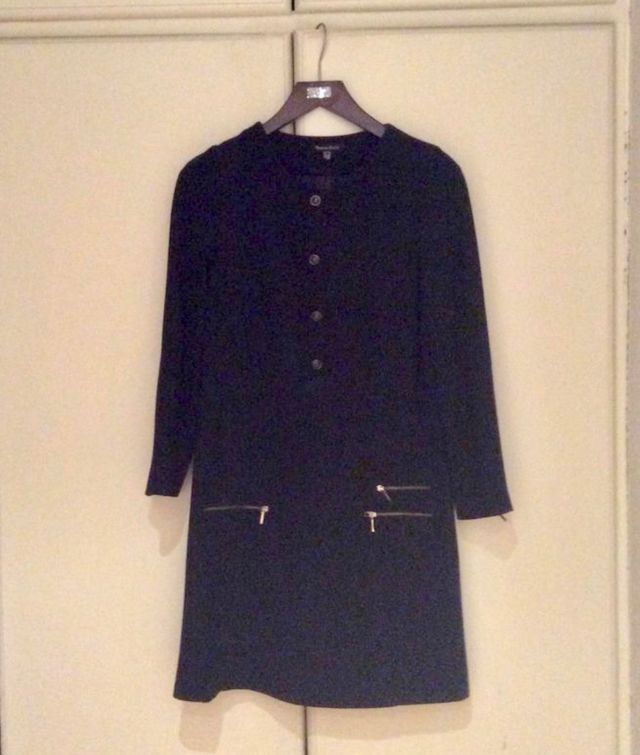 Vestido negro de Pedro del Hierro. Talla 38