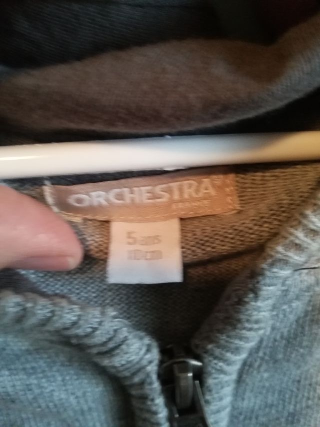 Chaqueta punto finita