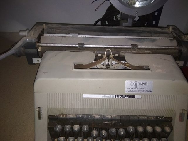 máquina escribir vintage