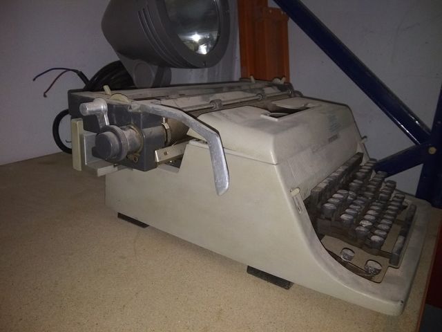 máquina escribir vintage