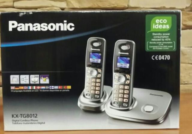Teléfono inalambrico dúo panasonic