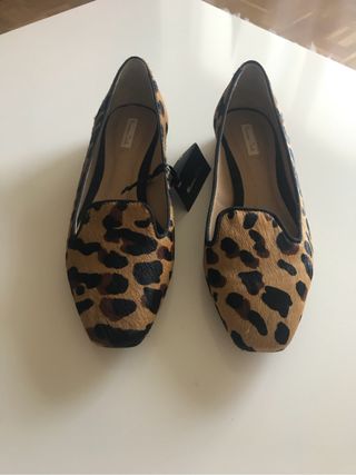 Mocasines mujer Massimo Dutti de segunda mano por 50 EUR en Madrid en  WALLAPOP
