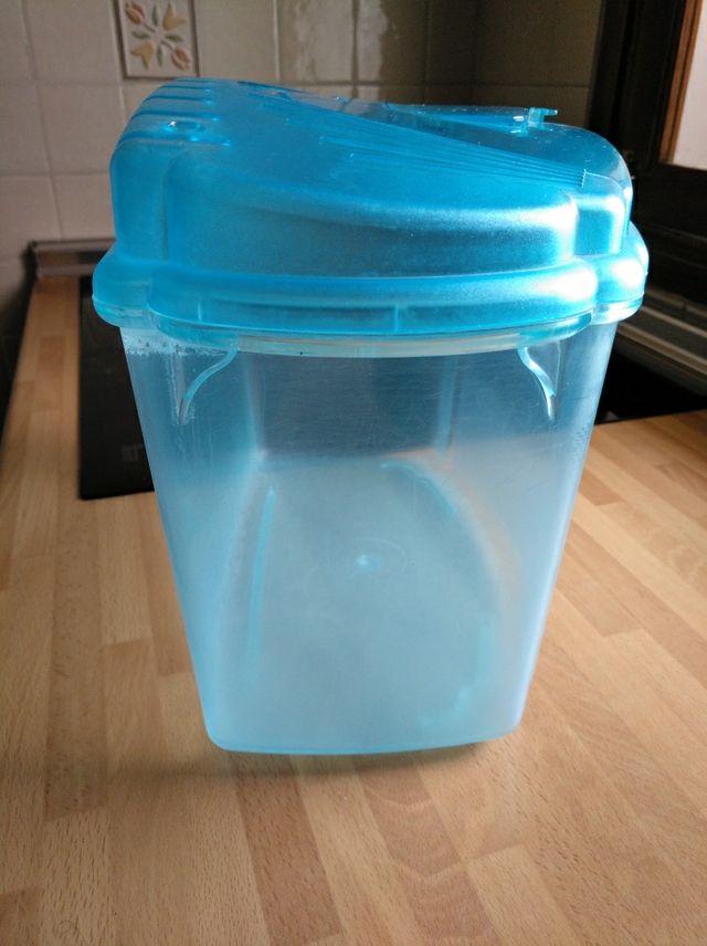 Pecera acuario de plástico peces tortugas