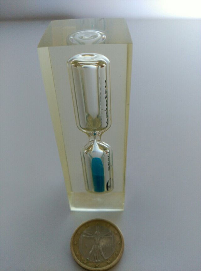 RELOJ DE ARENA METACRILATO.