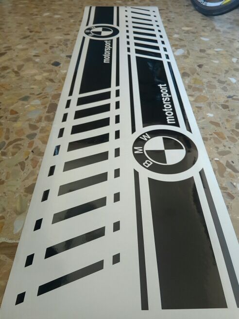 Vinilo franjas bmw