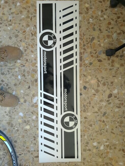 Vinilo franjas bmw