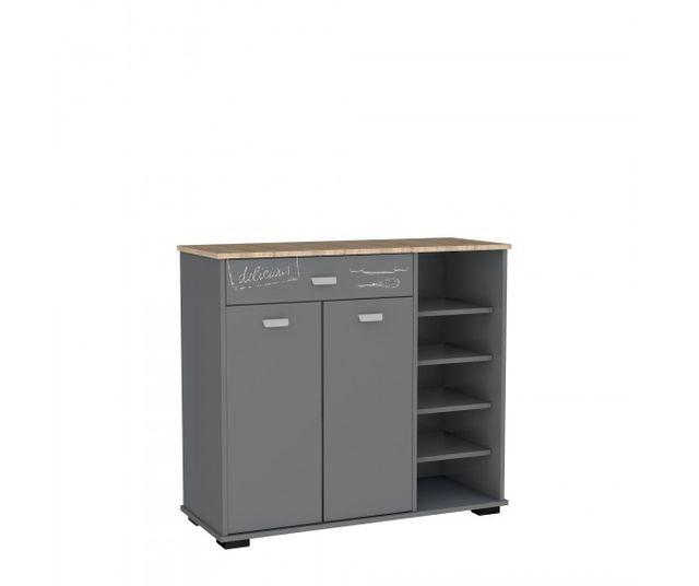 MUEBLE AUXILIAR COCINA 2 PUERTAS CON CAJÓN K112-BK de segunda mano ... MUEBLE AUXILIAR COCINA 2 PUERTAS CON CAJÓN K112-BK de segunda mano ...