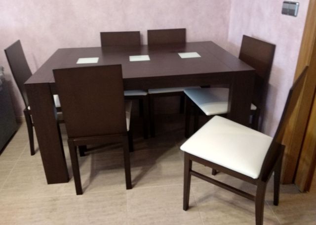 Conjunto comedor completo. Con mesas y sillas. de segunda mano por ... Conjunto comedor completo. Con mesas y sillas. de segunda mano por ...