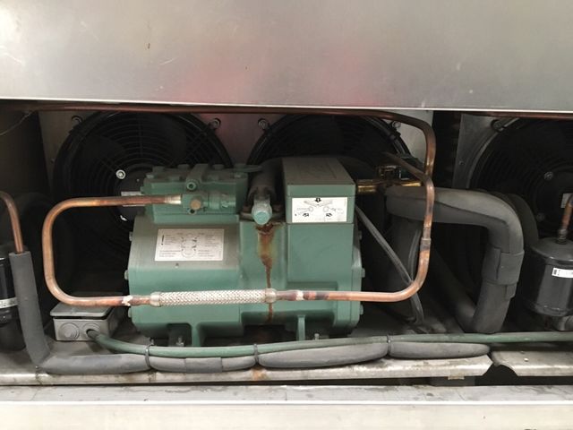 Vitrina expositora de helados