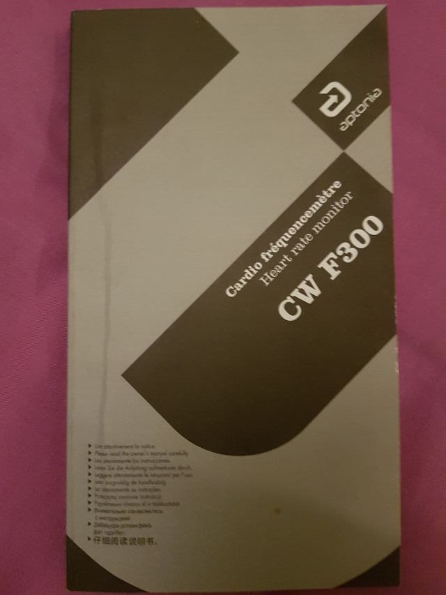 Reloj Cardiofrecuenciometro cw f300