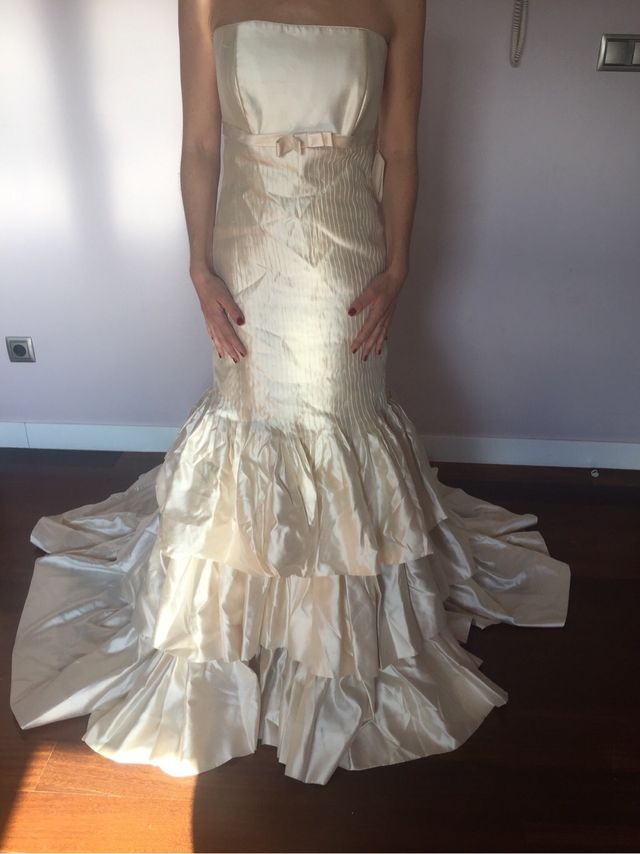 vestido de novia 42 corte sirena a estrenar