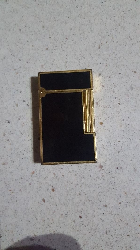 mechero dupon de oro y nacar...