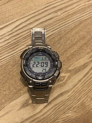 Casio PATHFINDER edicion especial Titanium
