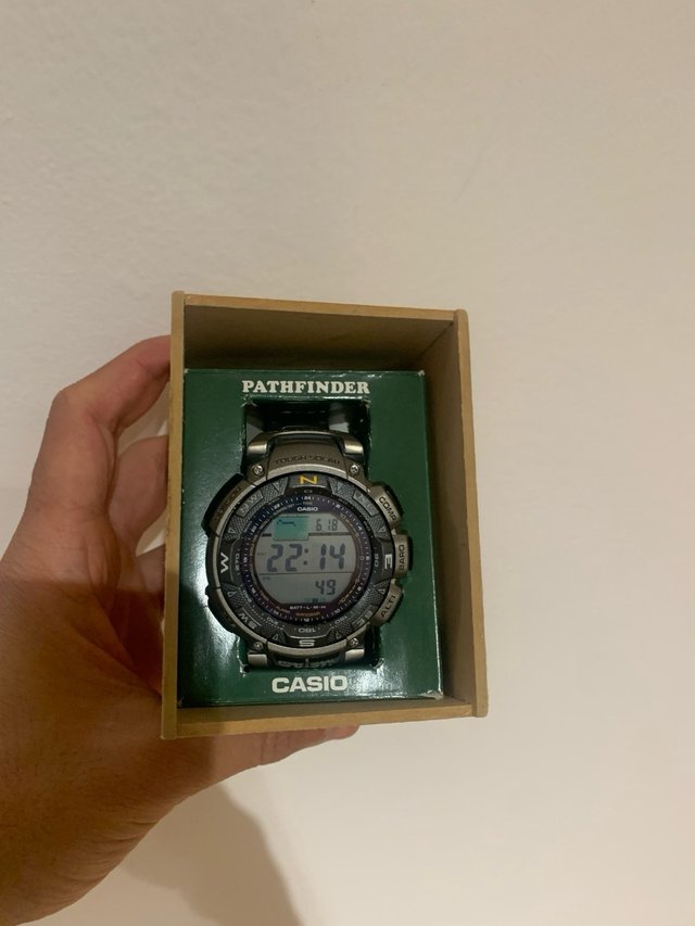 Casio PATHFINDER edicion especial Titanium