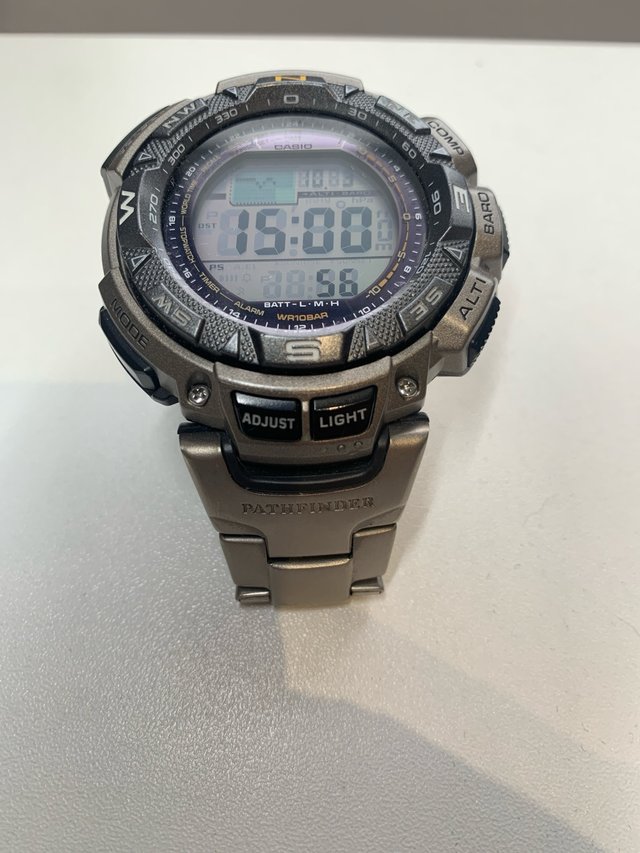 Casio PATHFINDER edicion especial Titanium