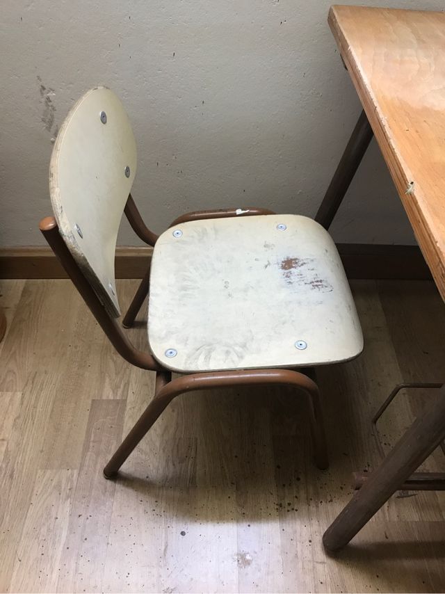 Sillas de colegio segunda mano Sillas de colegio segunda mano