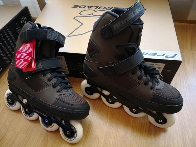 patines en línea rollerblade metroblade t 44 de segunda mano por