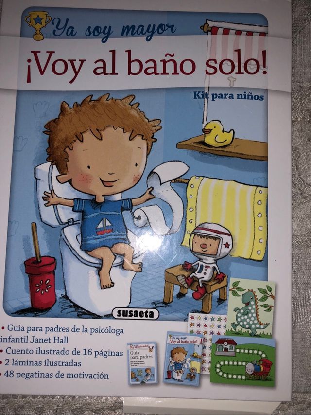 Libro infantil ya soy mayor, voy al baño solo