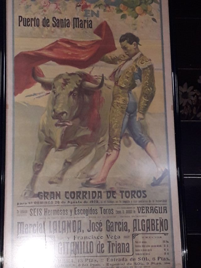 Cartel Toros 1928