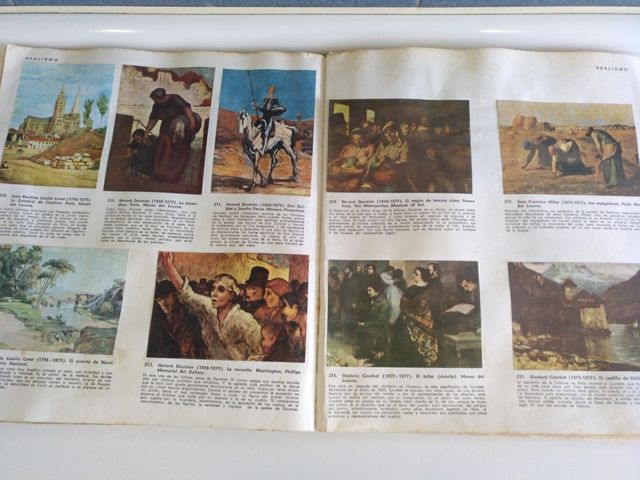 Album di adesivi della fine degli anni '60.