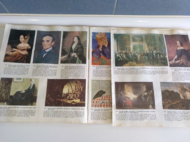 Album di adesivi della fine degli anni '60.