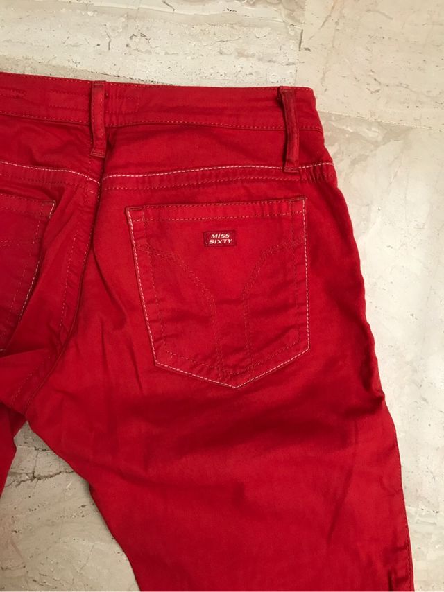 Pantalon Miss Sixty Rojo