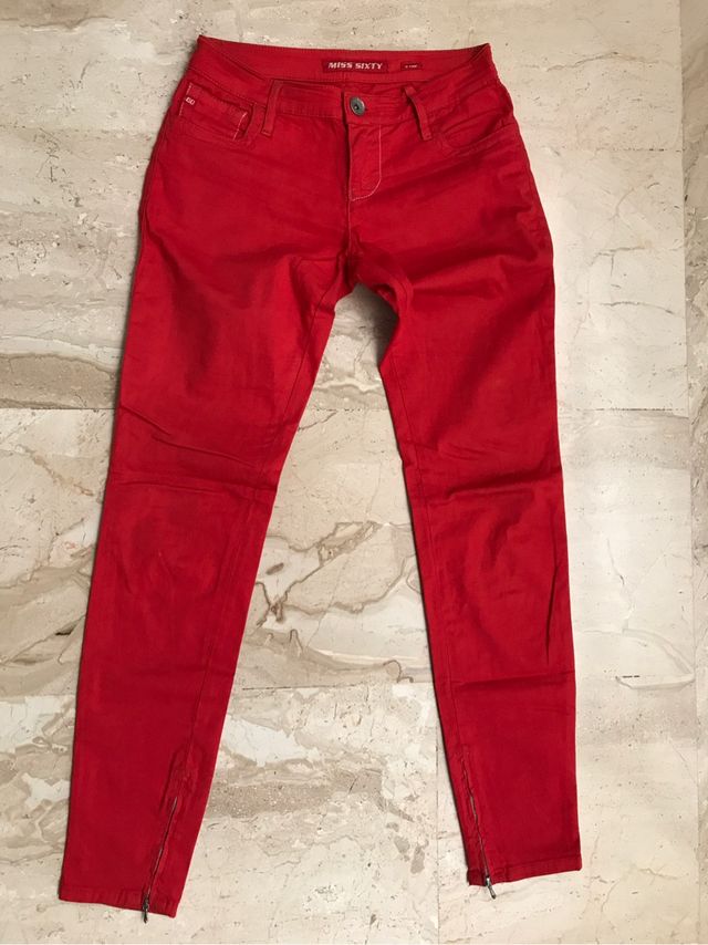 Pantalon Miss Sixty Rojo