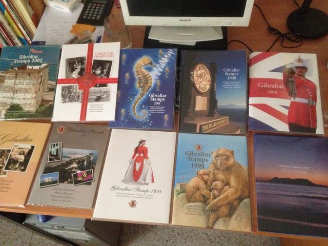 Sellos gibraltar 1996 a 2016