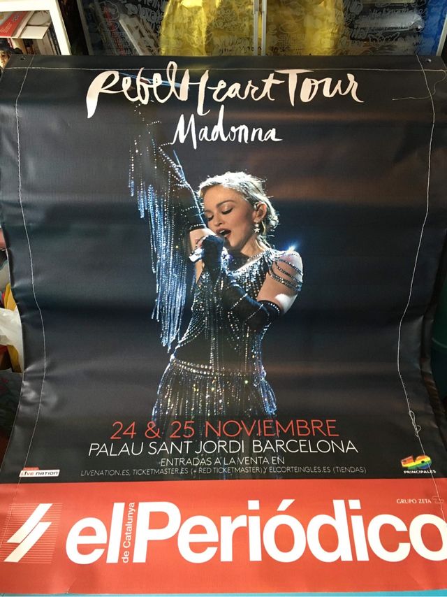 MadonnA banner pvc REBELHEART 