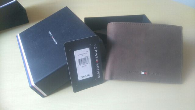 Cartera billetera tommy hilfiger