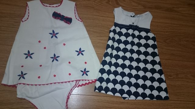 Vestidos de pique 2 años