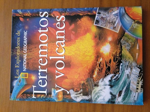 Libro Terremotos y volcanes.