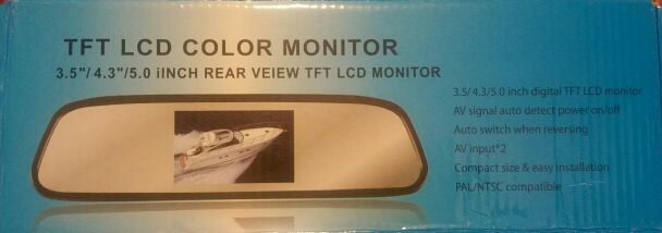 RETROVISOR PANTALLA UNIVERSAL