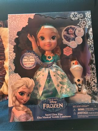 elsa musical vestido luminoso