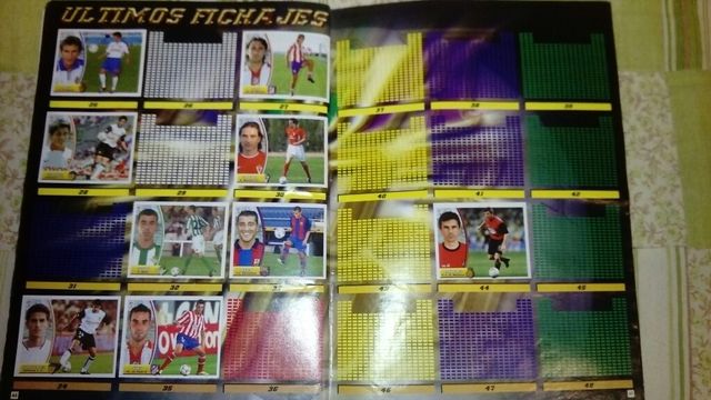 Álbum de cromos temporada 2003-2004