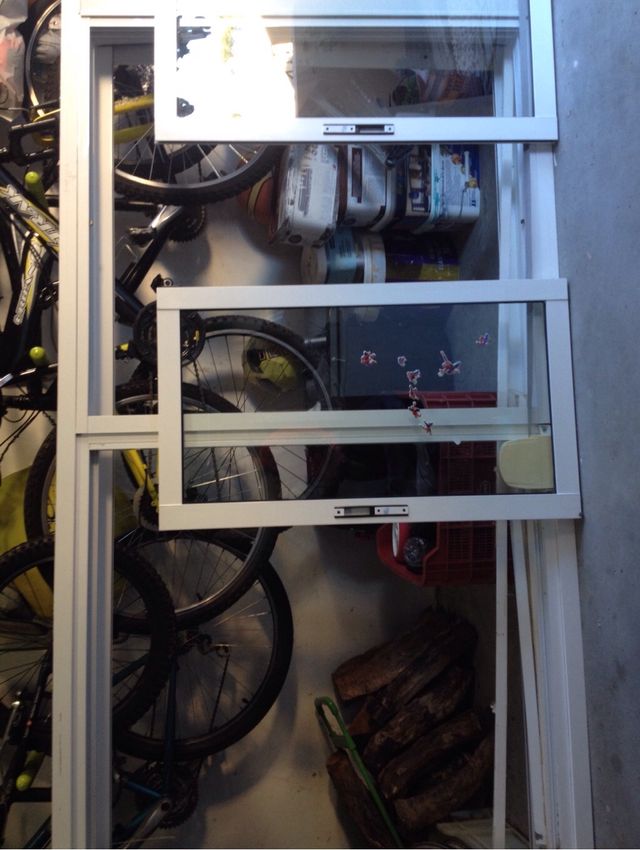 Balconera Aluminio blanco