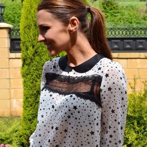 Camisa de estrellas de Zara